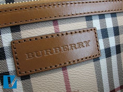 real Burberry bag tags